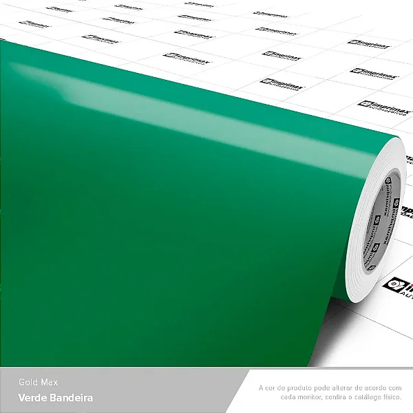 VINIL GOLD MAX VERDE BANDEIRA C/1,22