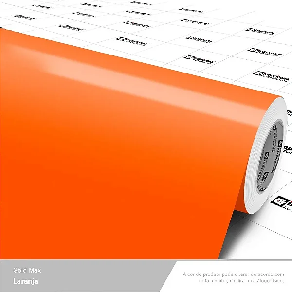 VINIL GOLD MAX LARANJA C/1,22