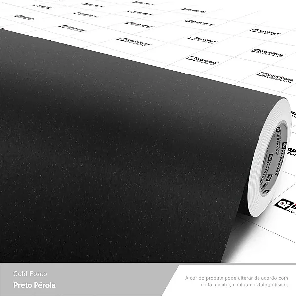 VINIL GOLD FOSCO PRETO PEROLA C/1,40