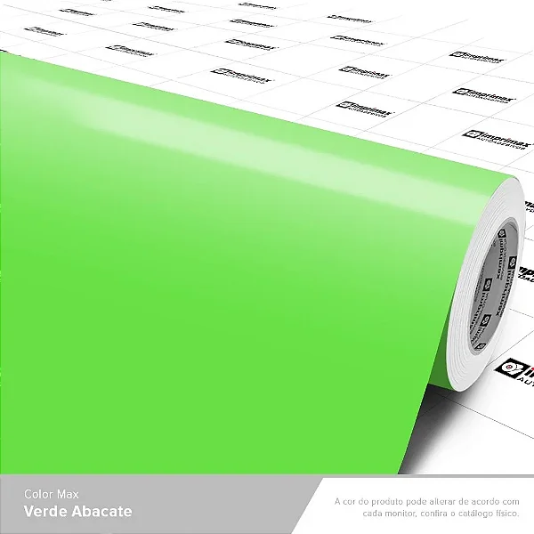 VINIL COLOR MAX VERDE ABACATE C/1,00