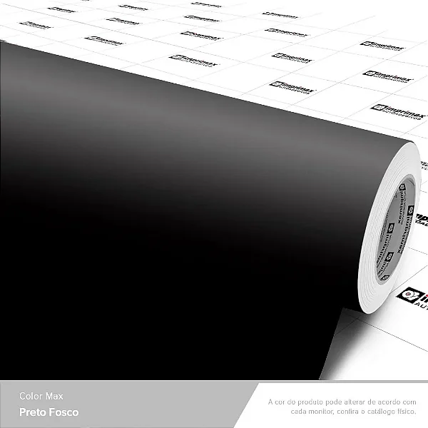 VINIL COLOR MAX PRETO FOSCO C 1,00
