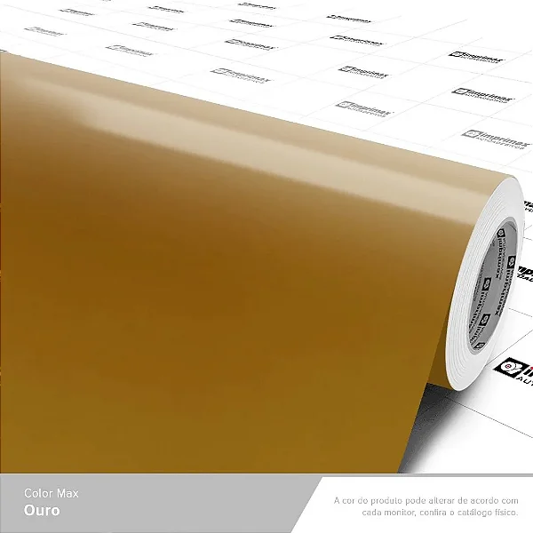 VINIL COLOR MAX OURO C/0,50