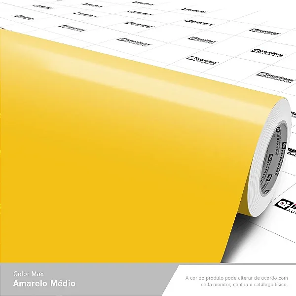 VINIL COLOR MAX AMARELO MEDIO C/0,50