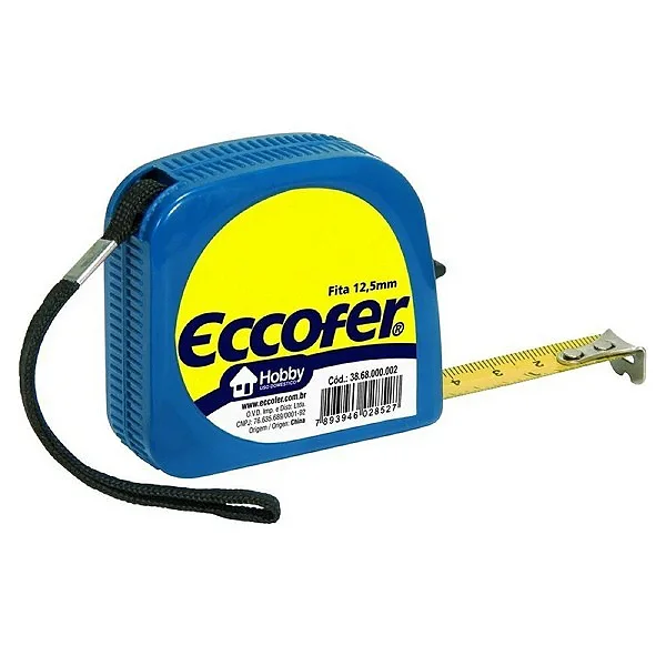 TRENA DE ACO 3M X 12,5MM ECOFFER
