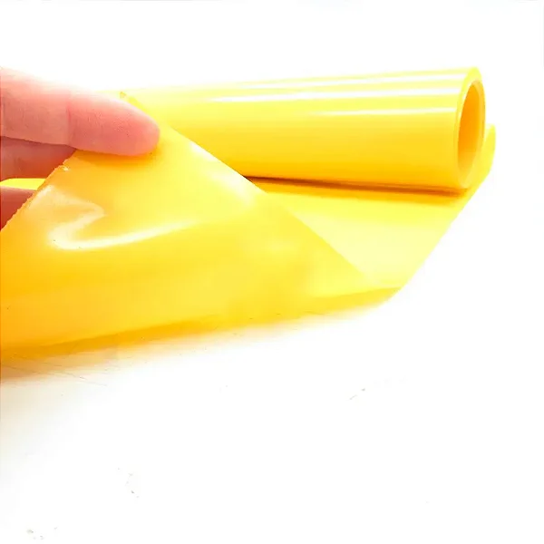 FILME POLIETILENO AMARELO 0,70 LARG. 0,20MM