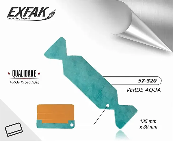 FELTRO VERDE AQUA PRO 57-320 PCT C/ 5 UN