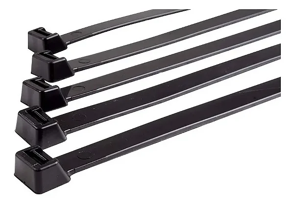 ABRAC STD - K 22LL PRETA 390MM PCT C/ 200UN