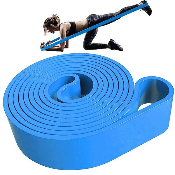 Faixa Elastica Extensor Exercicios Musculaçao Treino Casa Fitness Pilates Academia
