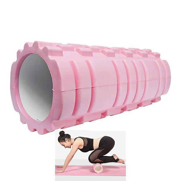 Rolo Massagem Miofascial Yoga Treino Alongamento Liberaçao Tensao Dores Corpo Musculo