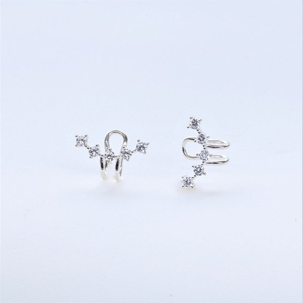 Piercing Fake Zircônias – Prata 925