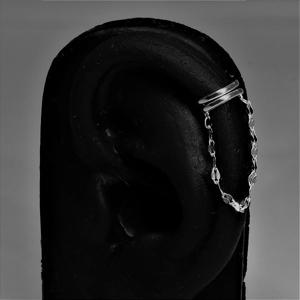 Piercing Fake Correntinha – Prata 925