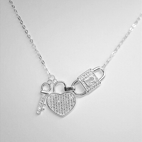 Colar Segredos - Prata 925