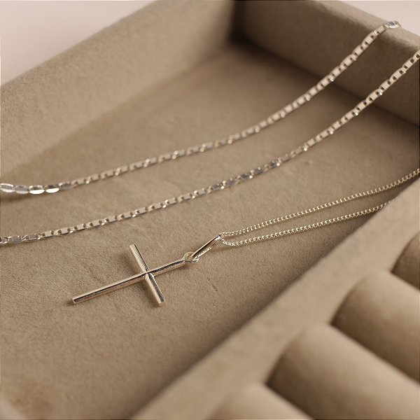 Colar Fé – Prata 925