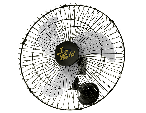 Ventilador Oscilante de Perede Gold 60cm Bivolt Grade de Aço Ventidelta