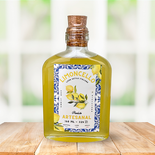 Licor de limão siciliano - Limoncello