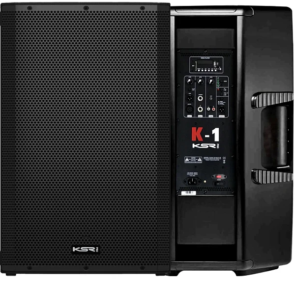 Caixa Ativa KSR Pro K1 - 15 polegadas 1000W RMS Bluethoot E BT LINK