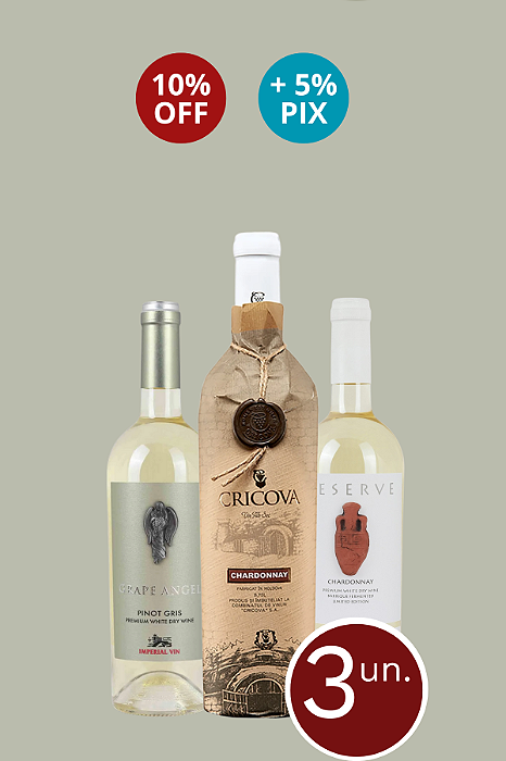 Kit Brancos Exóticos - Moldávia