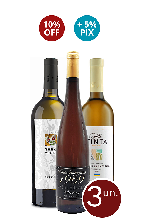 Kit Brancos Exóticos - Do Reno ao Cáucaso