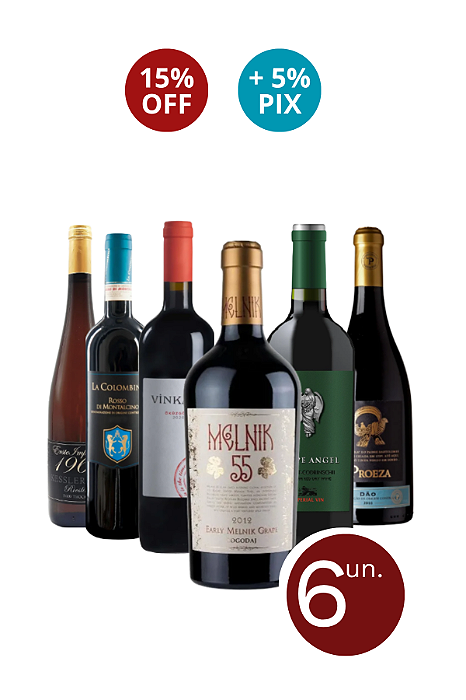 Jóias do Velho Mundo - 6 garrafas