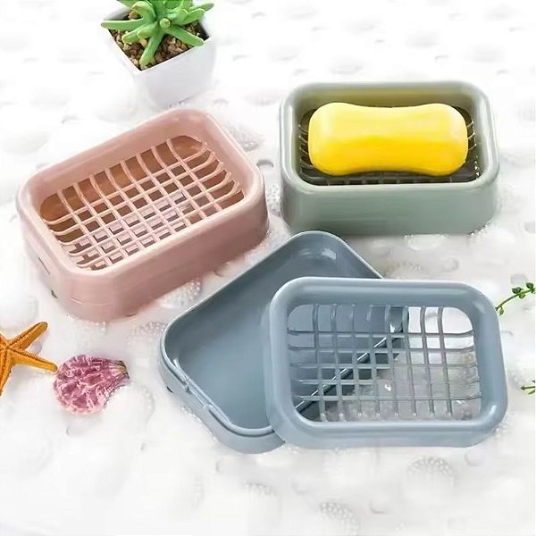 Saboneteira Porta Sabonete Com Drenagem De Agua.