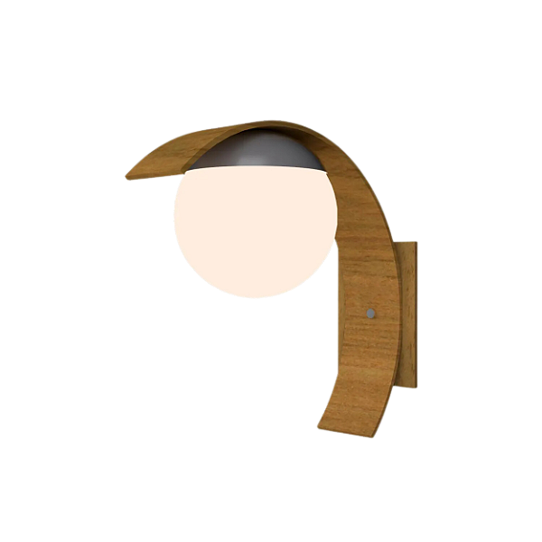 ARANDELA SFERA DIAM.35 L. FREIJO