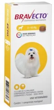 Bravecto caes 2 a 4,5kg