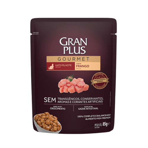 GRANPLUS SACHE GATO FILHOTE 85G