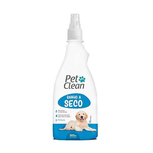 BANHO A SECO PET CLEAN 500ML