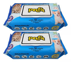 TOALHAS UMEDECIDAS PET FIT 50 UND