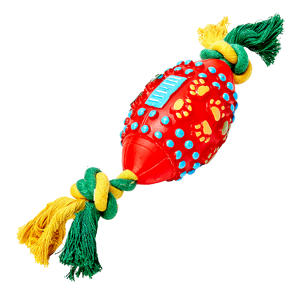 BRINQUEDO CHALESCO BOLA AMERICANA VINIL E CORDA