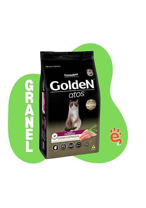GOLDEN GRANEL GATO CASTRADO FRANGO 1KG