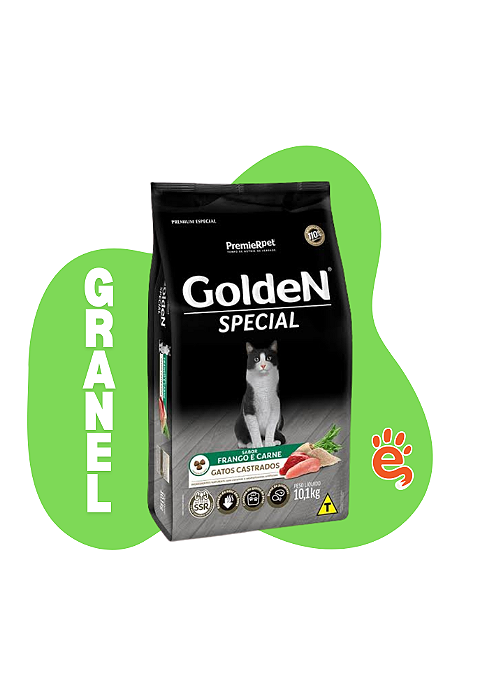 GOLDEN GRANEL GATO SPECIAL CARNE E FRANGO 1KG