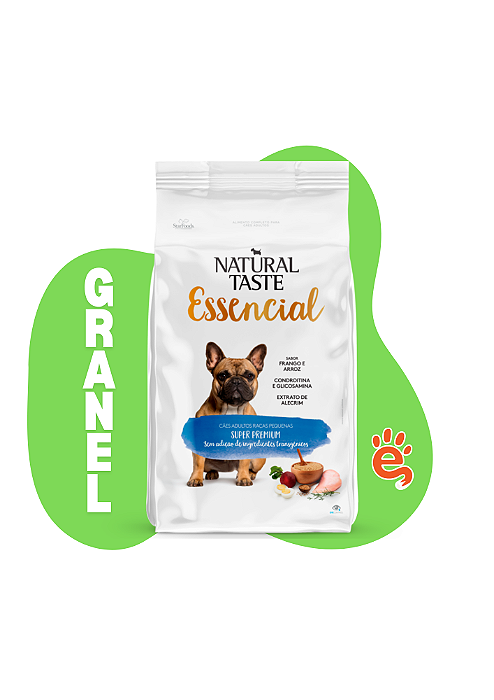NATURAL ESSENCIAL GRANEL CAES ADULTO RAÇAS PEQUENAS 1KG