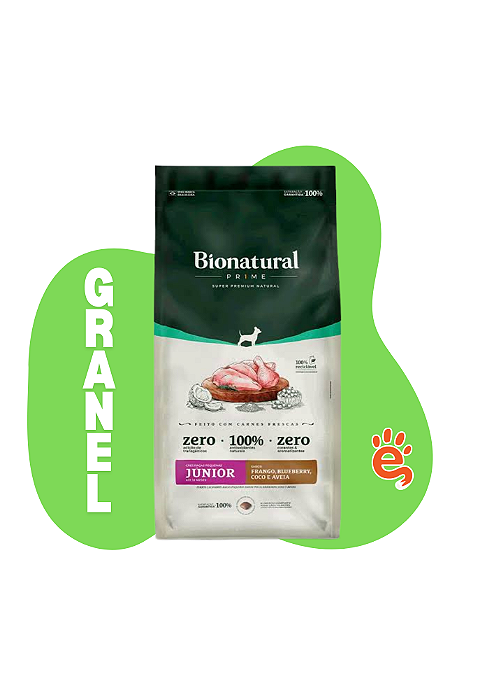 BIONATURAL GRANEL CAES JUNIOR 1KG