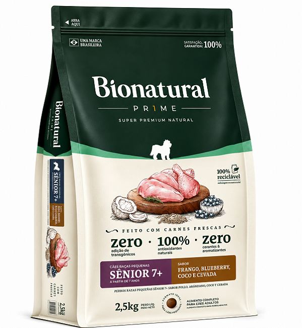Bionatural Cães Senior Raças Pequenas 10,1kg
