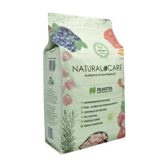 NATURAL CARE FILHOTES RAÇAS PEQUENAS 2,5KG