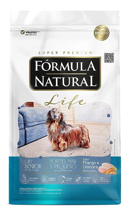 Formula natural life senior raças pequenas 15kg