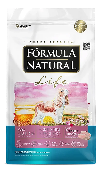 Fórmula Natural Life Cães Adulto Raças Pequenas 2,5kg