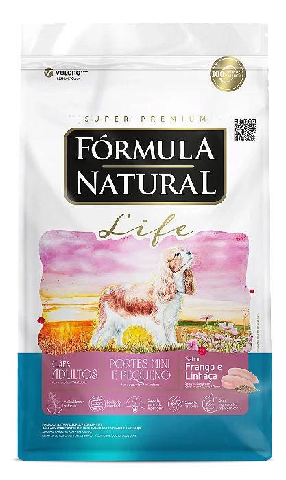 FORMULA NATURAL LIFE ADULTO RAÇAS PEQUENAS 2,5KG