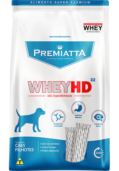 PREMIATTA WHEY HD FILHOTES 3KG