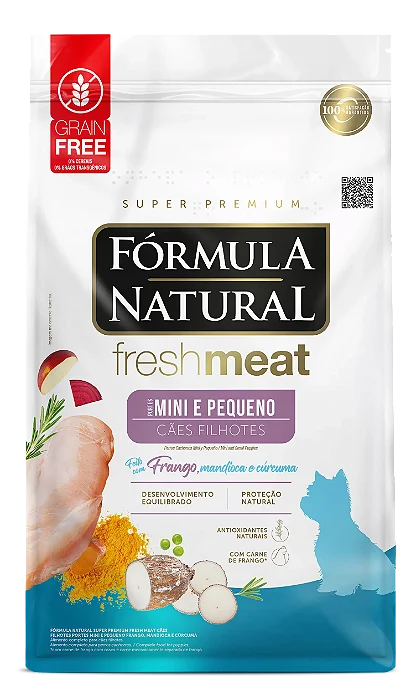 FORMULA NATURAL FRESH MEAT FILHOTE MINI 2,5KG