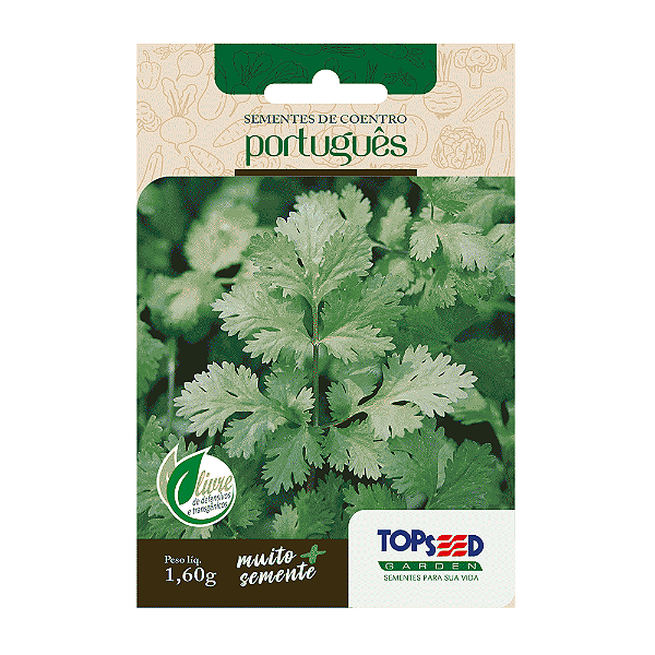 SEMENTES DE COENTRO 1,6G