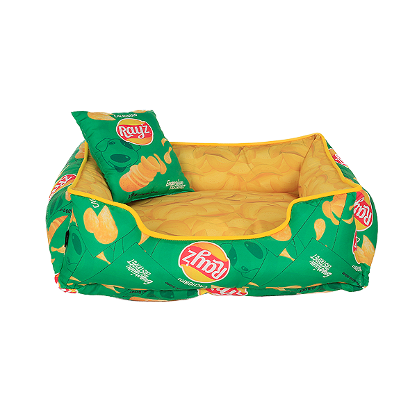 CAMA BATATA CHIPS VERDE M