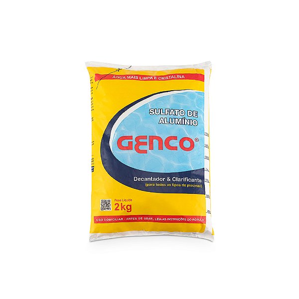 SULFATO DE ALUMINIO GENCO 2KG