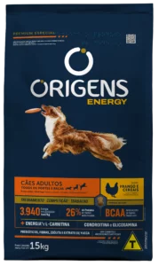 ORIGENS CAES ADULTO ENERGY 15KG