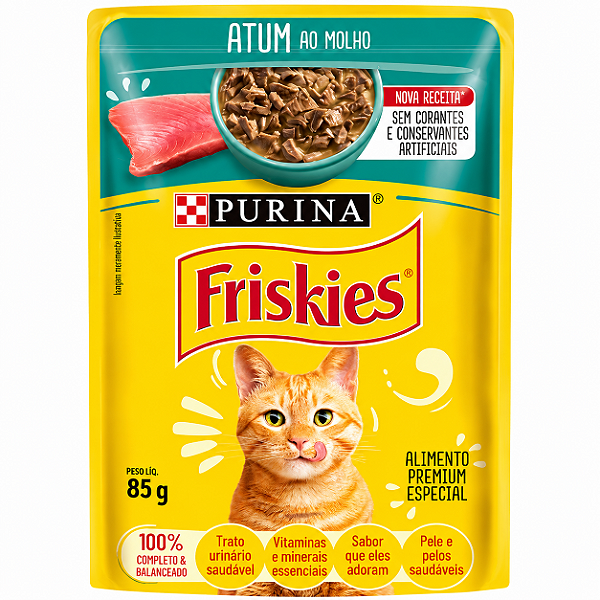 Friskies Sache Atum ao Molho 85g
