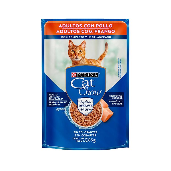 SACHE CAT CHOW FRANGO 85G