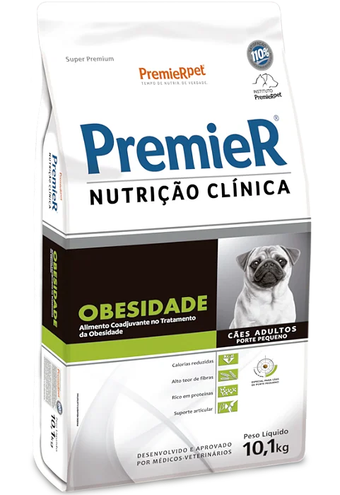 PREMIER NUTRIÇÃO CLINICA CAES OBESIDADE 10KG