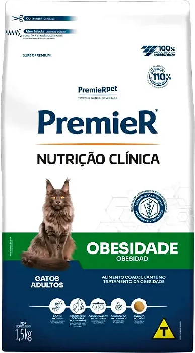 Premier Gato Obesidade 1,5kg