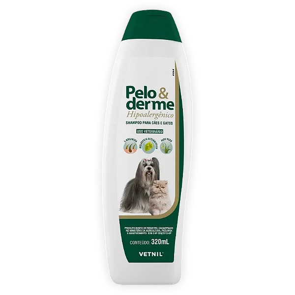 SHAMPOO PELO & DERME HIPOALERGENICO 320ML